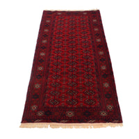Handmade Bokhara Wool Runner 83 x 166 (cm) (ID G22928)