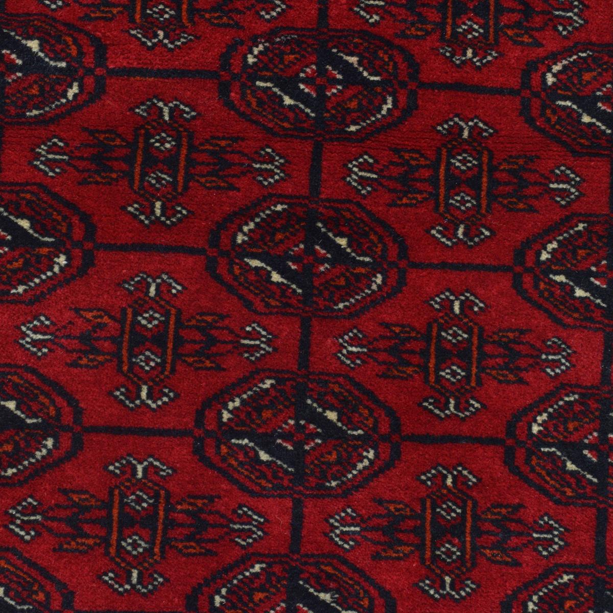 Handmade Bokhara Wool Runner 83 x 166 (cm) (ID G22928)