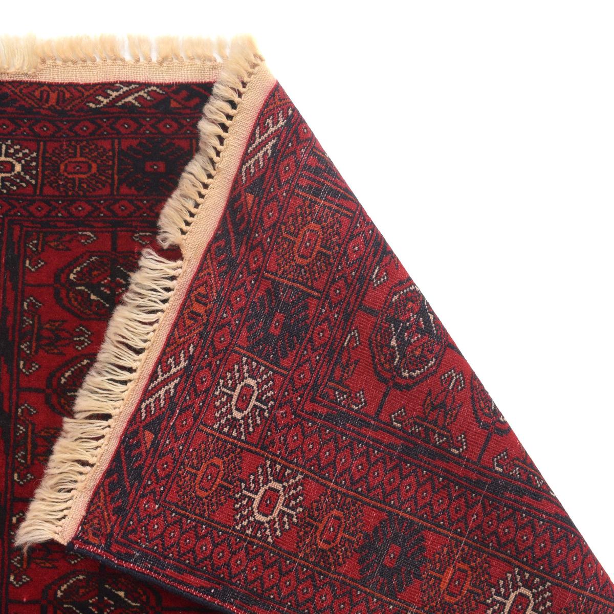 Handmade Bokhara Runner Wool Area Rug 83x166cm (ID G22928)