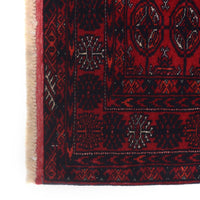 Handmade Bokhara Runner Red 84 x 168 cm (ID G22931)