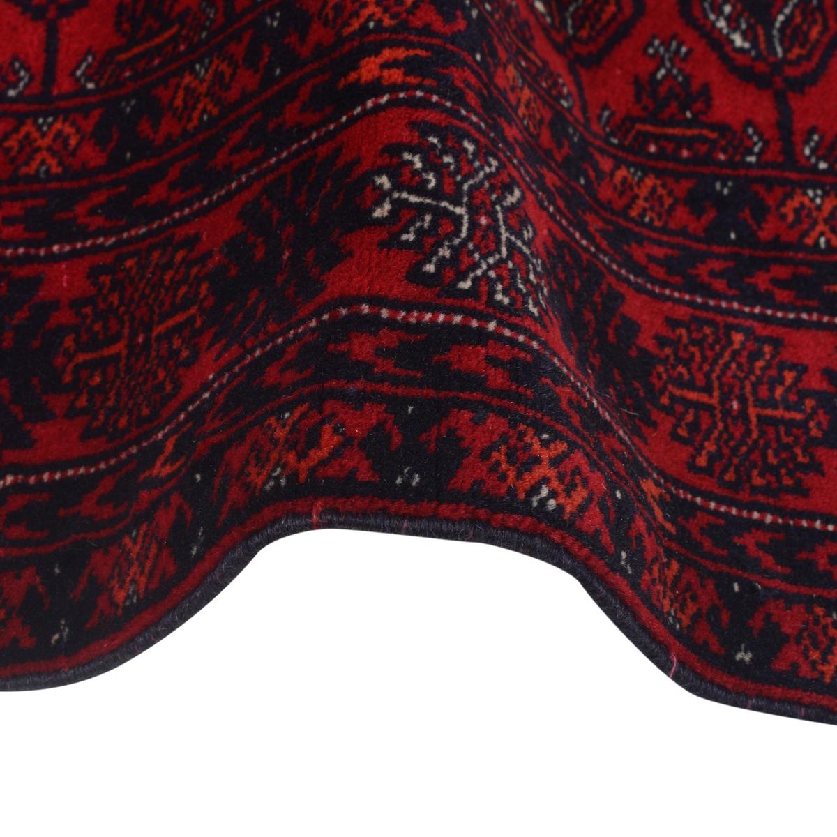 Handmade Bokhara Runner Red 84 x 168 cm (ID G22931)