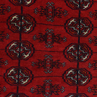 Premium Handmade Bokhara Wool Runner Rug 79 x 191cm (ID G22933)