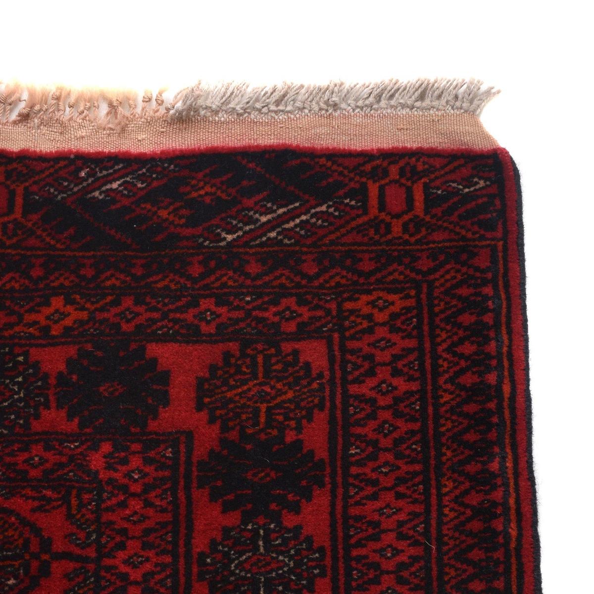 Handmade Bokhara Wool Runner Rug 31.5x72.8in (ID G22935)