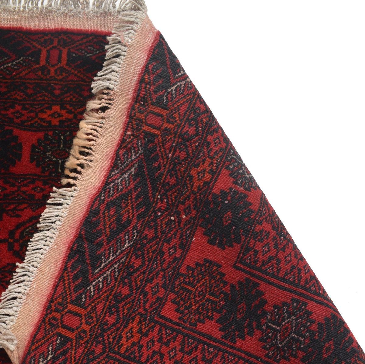 Handmade Bokhara Wool Runner Rug 31.5x72.8in (ID G22935)