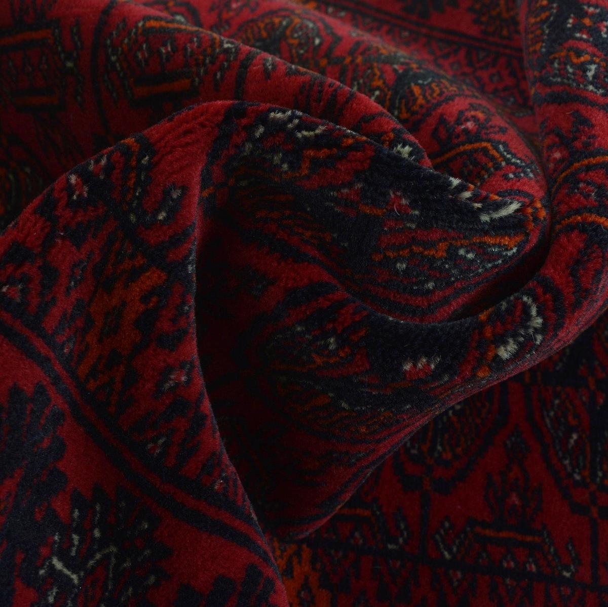 Handmade Bokhara Wool Runner Rug 31.5x72.8in (ID G22935)