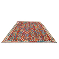 Handmade Vegetable Kilim 8' 3 x 11' 1 (ft) - No. G25074