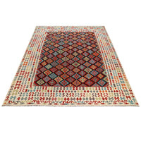 Handmade Vegetable Kilim 10' 1 x 12' 8 (ft) - No. G25075