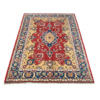 Hand-Knotted Heriz Wool Rug 123 x 176 cm (ID G27093)