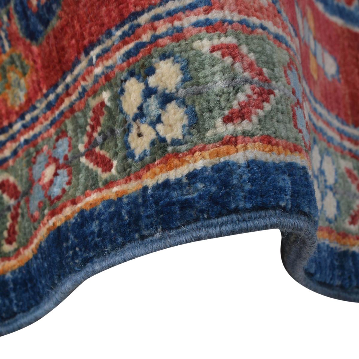 Handmade Heriz Wool Area Rug Premium Oriental 198x217cm (ID G27117)