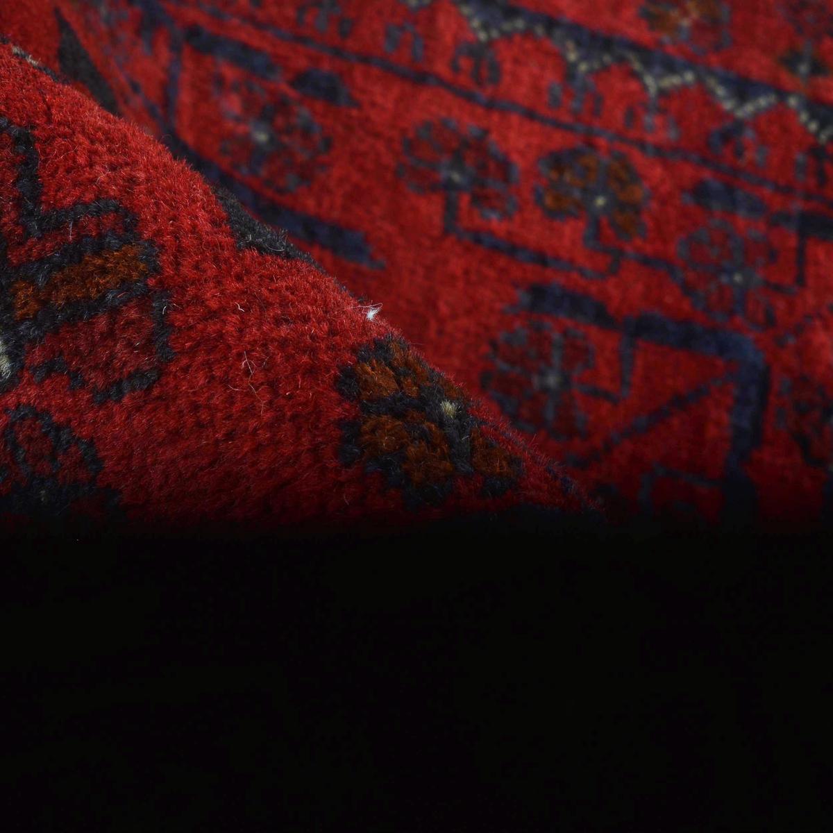 Handmade Khal Mohammadi Runner Wool Rug 81x192 cm (ID G27522)