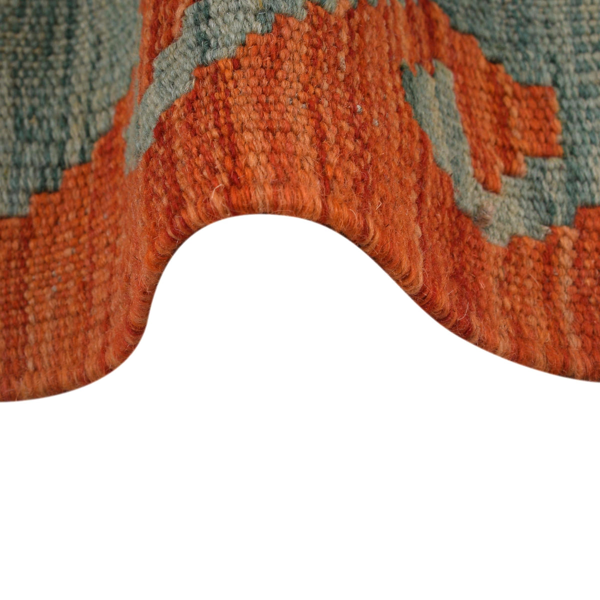 Handmade Vegetable Kilim 5' 6" x 7' 10" (ft) - No. G31802