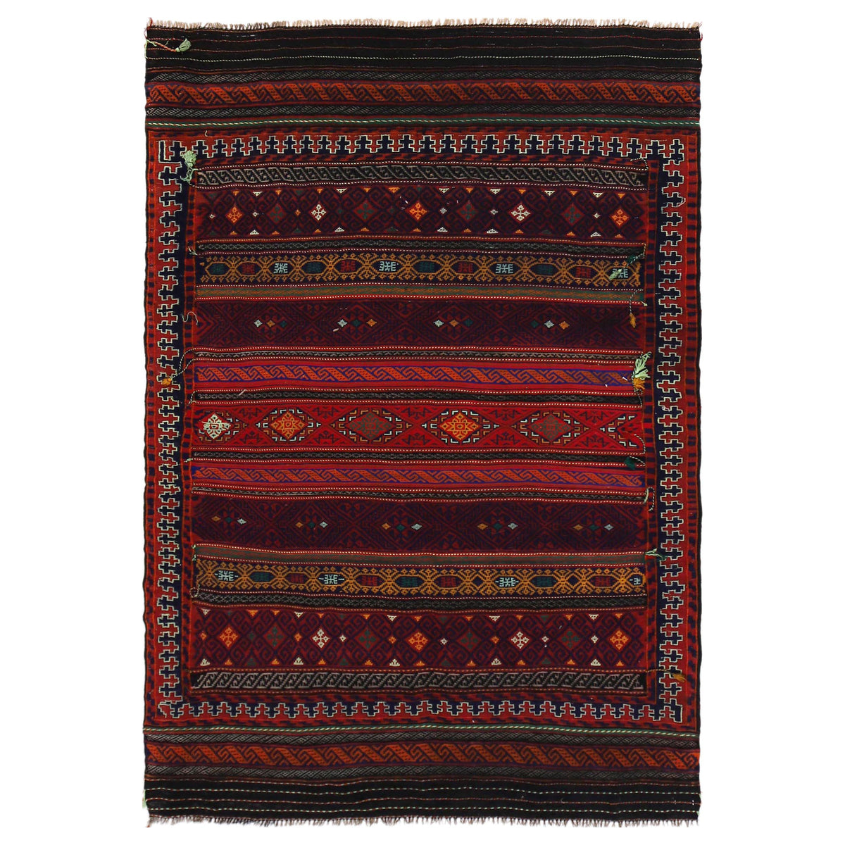 Office and Study Room Kilim 4' 9 x 6' 10 (ft) - No. G32091
