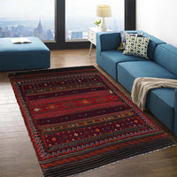 Office and Study Room Kilim 4' 9 x 6' 10 (ft) - No. G32091