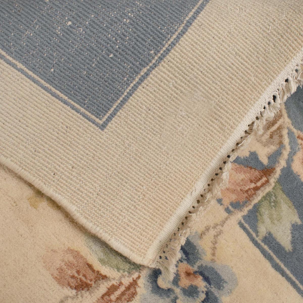 Handmade Wool Kashan Floral Area Rug 9'5"x11'10" (ID G33012)