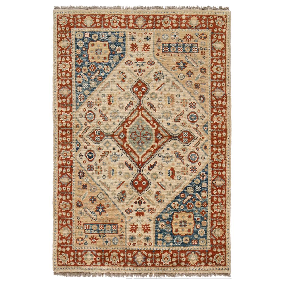 Handmade Wool Oushak Rug 115 x 173 (cm) (ID G34009)