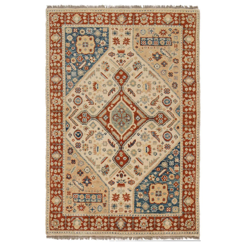 Handmade Wool Oushak Rug 115 x 173 (cm) (ID G34009)