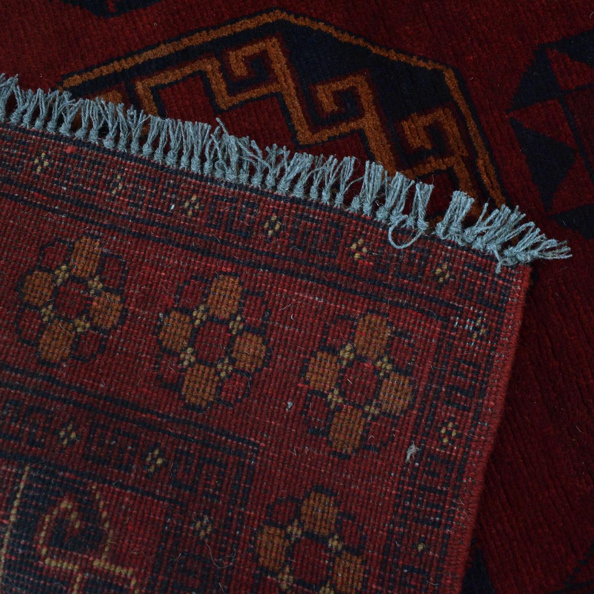 Handmade Wool Area Rug 74 x 128 cm (ID G34012)