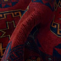 Handmade Wool Area Rug 74 x 128 cm (ID G34012)