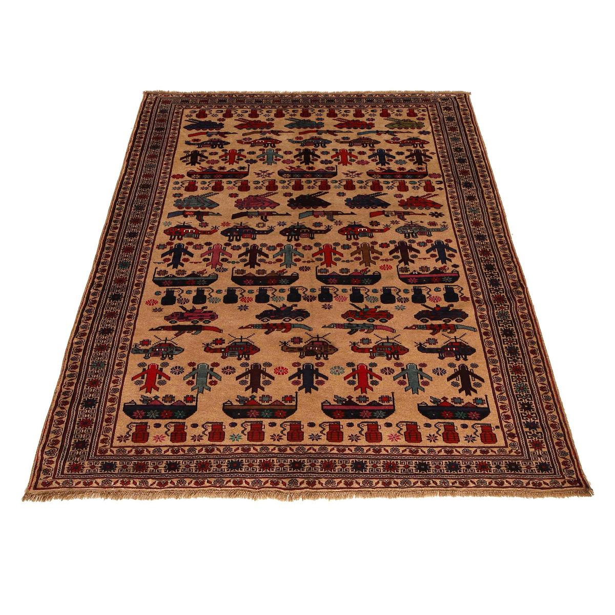 Handmade Wool War Rug 196 x 277 cm (ID G35630)