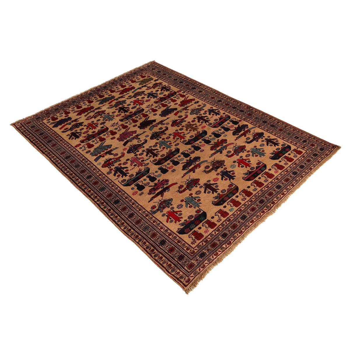 Handmade Wool War Rug 196 x 277 cm (ID G35630)