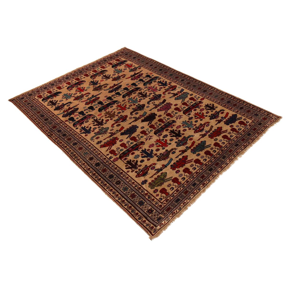 Handmade Wool War Rug 196 x 277 cm (ID G35630)