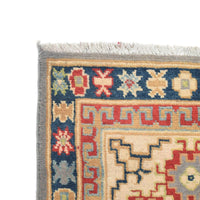 Handmade Kazak Wool Area Rug 67 by 96 in (ID:P26483)