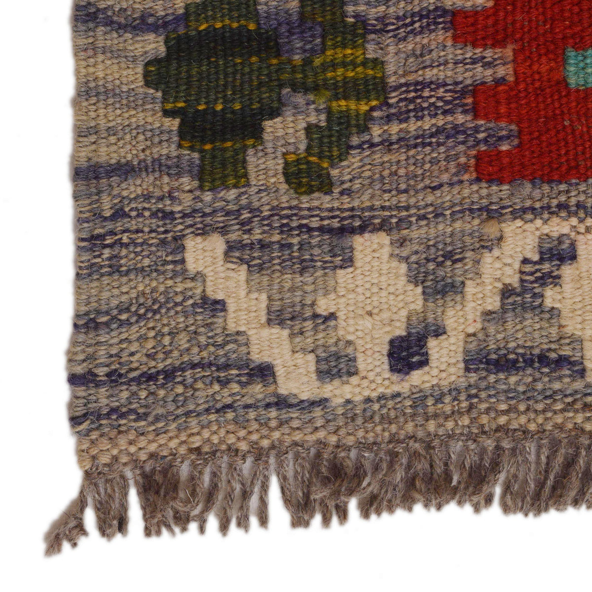 Vegetable Kilim Runner 2' 6" x 22' 0" (ft) - No. P34956