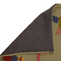 Handmade Embroidery Kilim Runner Rug – 24 x 73.6 in – P35158