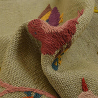 Handmade Embroidery Kilim Runner Rug – 24 x 73.6 in – P35158