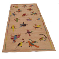 Embroidered Kilim Runner Rug 98x209 cm Carpet ID P35159