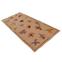 Embroidered Kilim Runner Rug 98x209 cm Carpet ID P35159