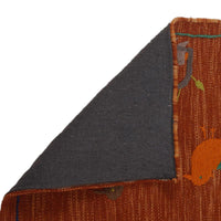 Handmade Embroidery Kilim Red Rug – 79 x 125 cm – P35160