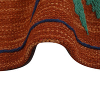 Handmade Embroidery Kilim Red Rug – 79 x 125 cm – P35160