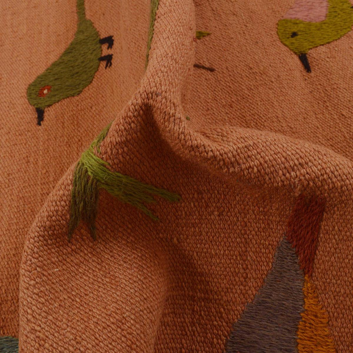 Embroidery Kilim Rug – 83 x 180 cm – Carpet ID P35163