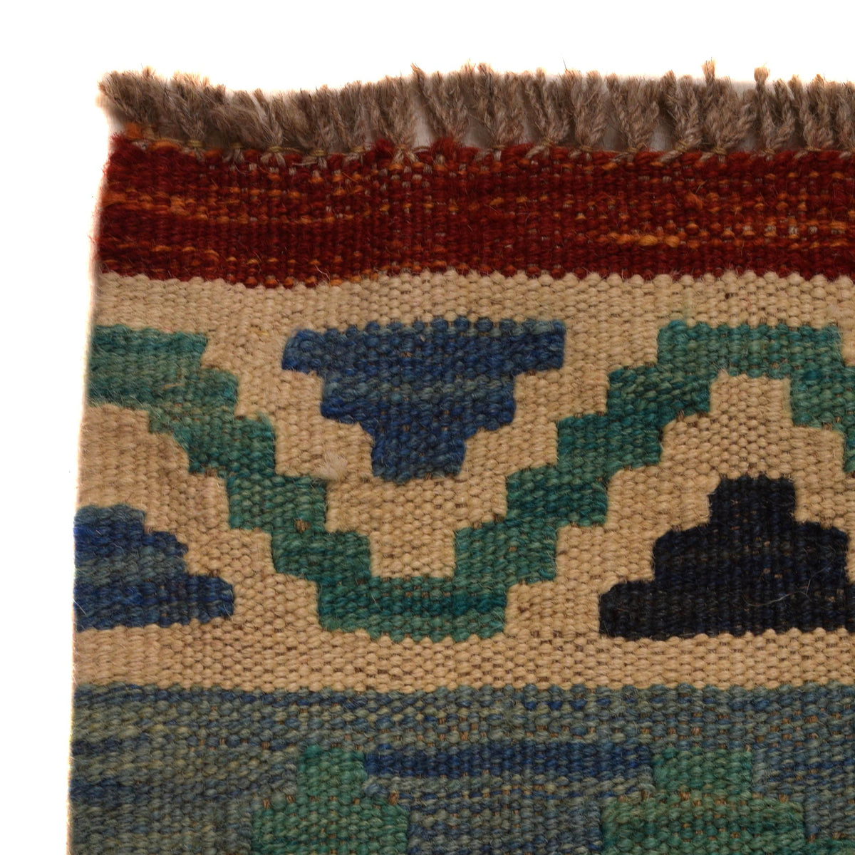 Handmade Vegetable Kelim 8' 3 x 11' 6 (ft) - No. P35385