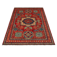 Handmade Wool Shirazi Area Rug Oriental Premium (ID P35677)