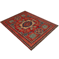 Handmade Wool Shirazi Area Rug Oriental Premium (ID P35677)