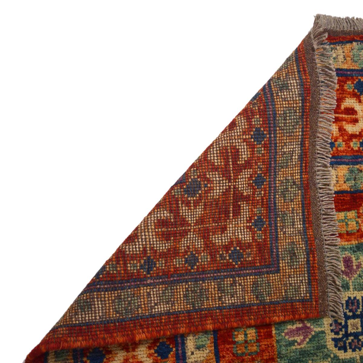 Handmade Wool Shirazi Area Rug Oriental Premium (ID P35677)