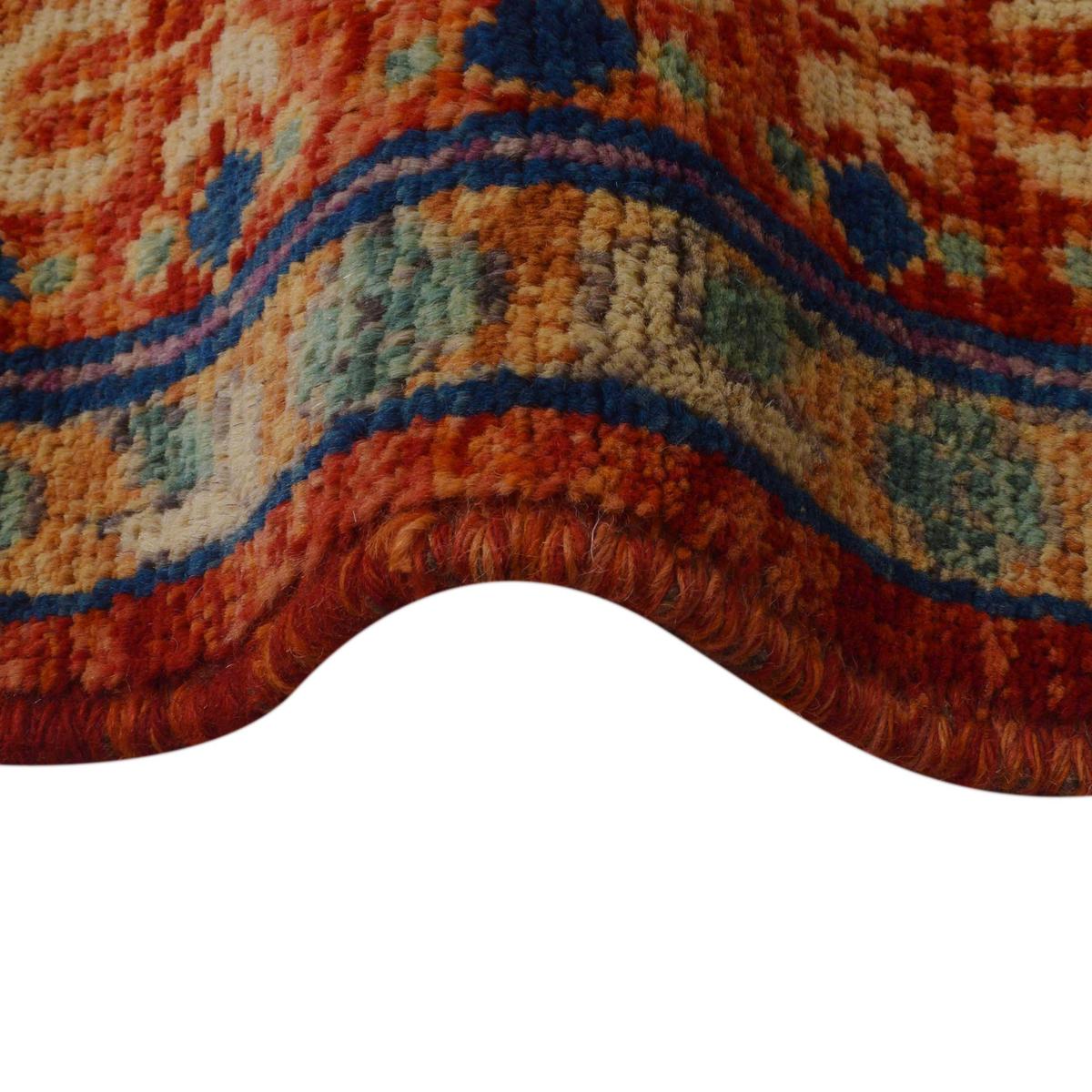 Handmade Wool Shirazi Area Rug Oriental Premium (ID P35677)