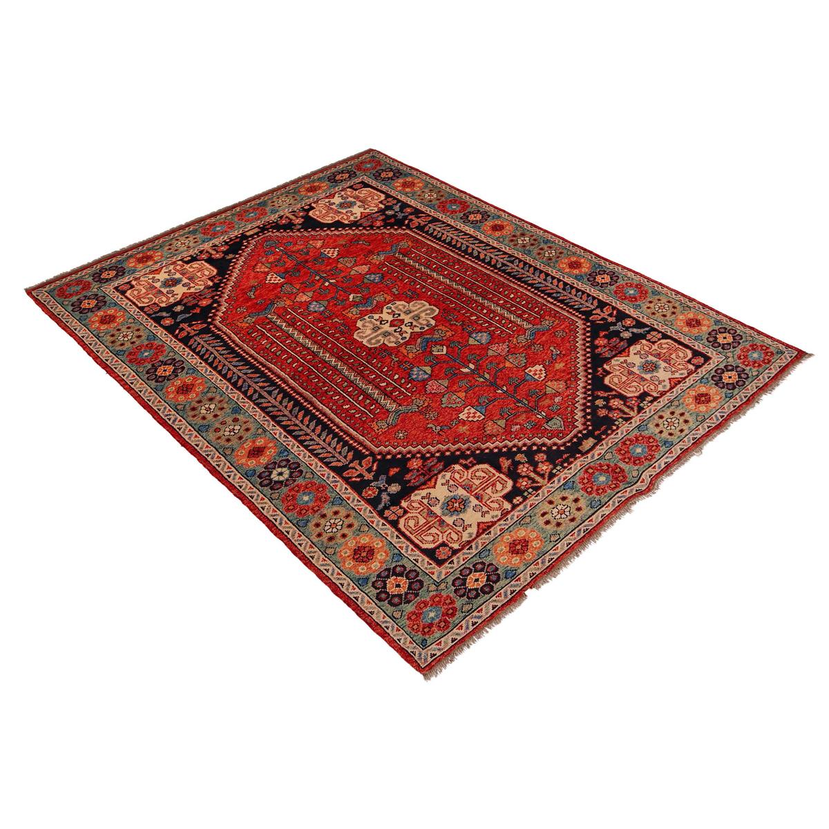 Handmade Wool Shirazi Rug 195 x 289 (cm) (ID P35678)
