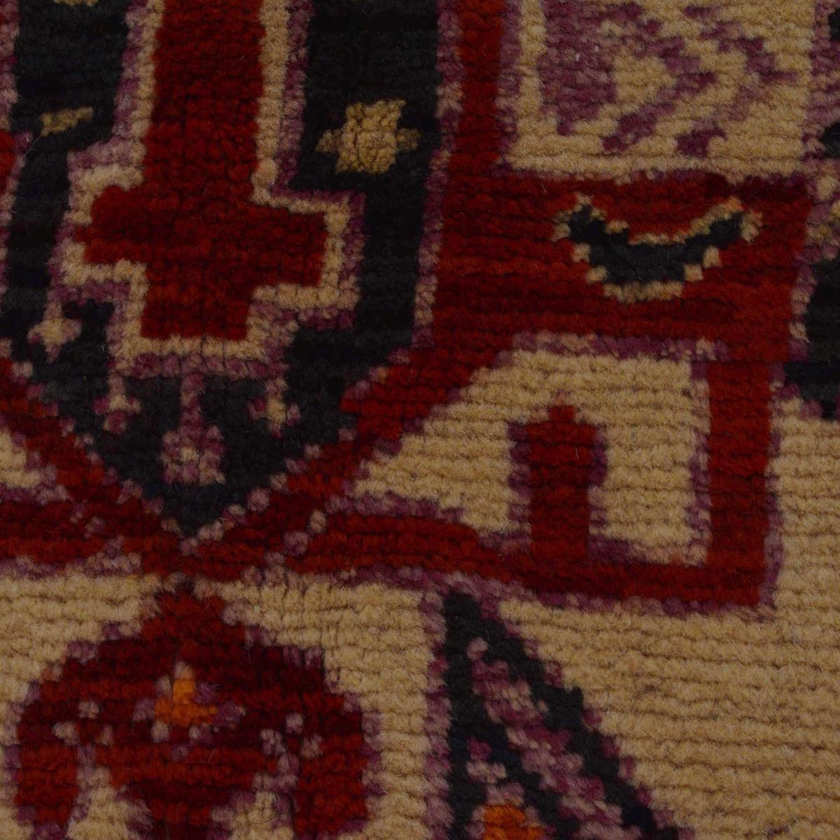 Handmade Red Shirazi Wool Area Rug 6'7x9'4 (ID P35681)