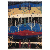 Artisan Tree of Life Carpet 5' 9" x 8' 1" (ft) - No. P35828