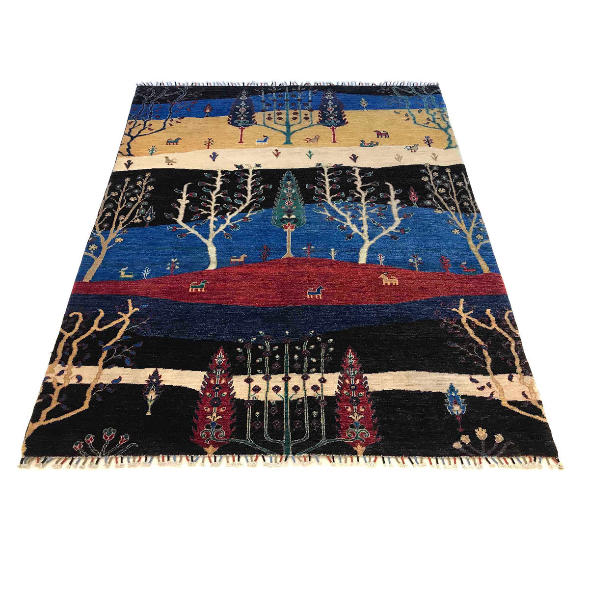 Artisan Tree of Life Carpet 5' 9" x 8' 1" (ft) - No. P35828