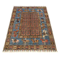 Oriental Shikargah Qaleen 3' 3" x 4' 10" (ft) - No. P35830