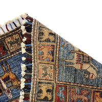 Oriental Shikargah Qaleen 3' 3" x 4' 10" (ft) - No. P35830