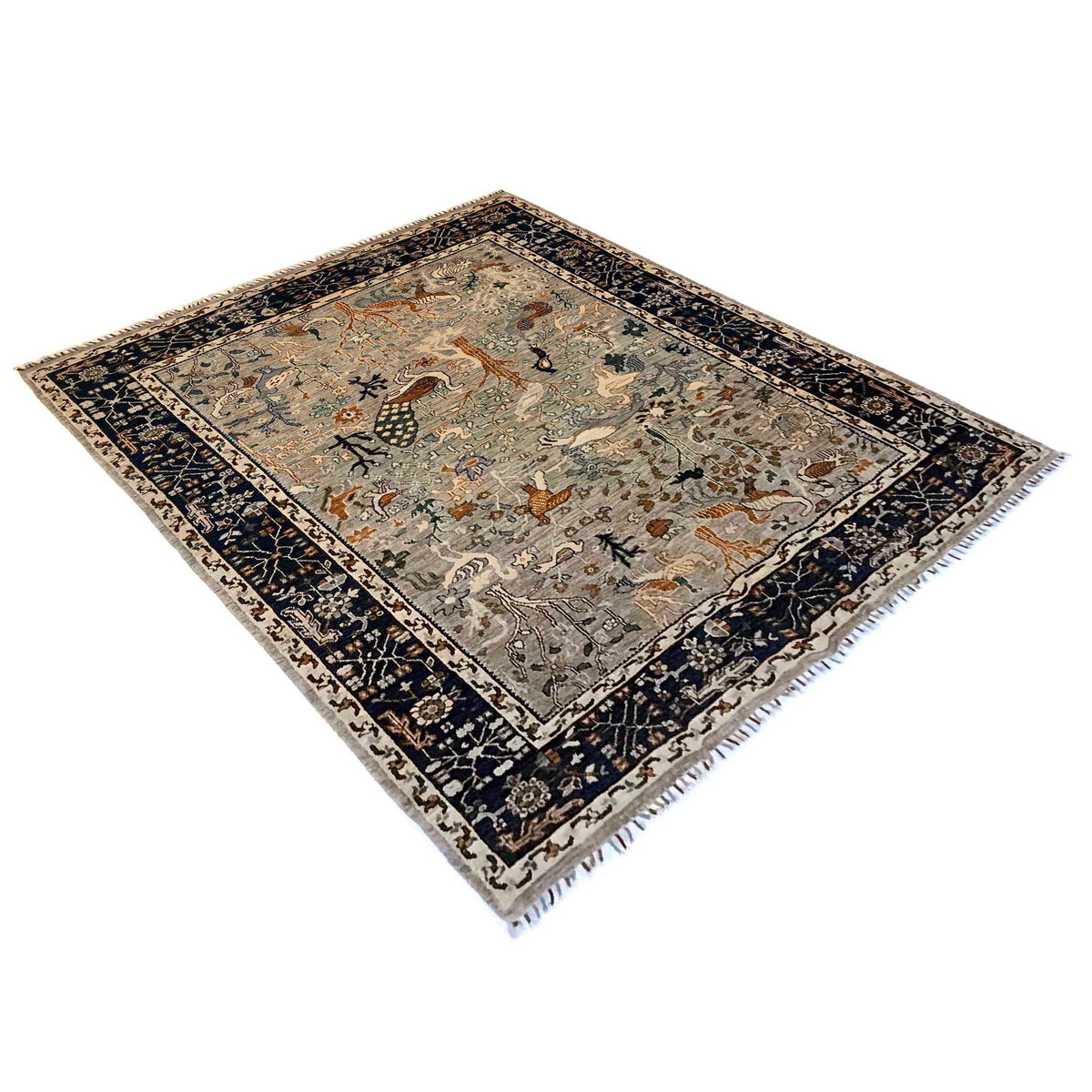 Tree of Life Qaleen 6' 0" x 8' 11" (ft) - No. P35832