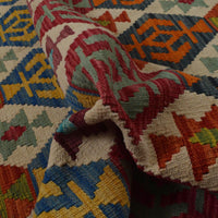 Handmade Vegetable Kilim 5' 8" x 7' 9" (ft) - No. P35993