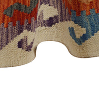 Handmade Vegetable Kilim 6' 8" x 9' 9" (ft) - No. P36075