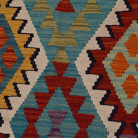 Handmade Vegetable Kelim 5' 9" x 8' 2" (ft) - No. P36081