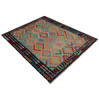 Handmade Vegetable Kelim 5' 11" x 8' 4" (ft) - No. P36084